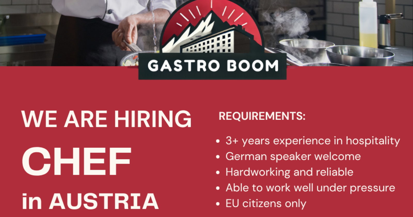 GASTRO BOOM
